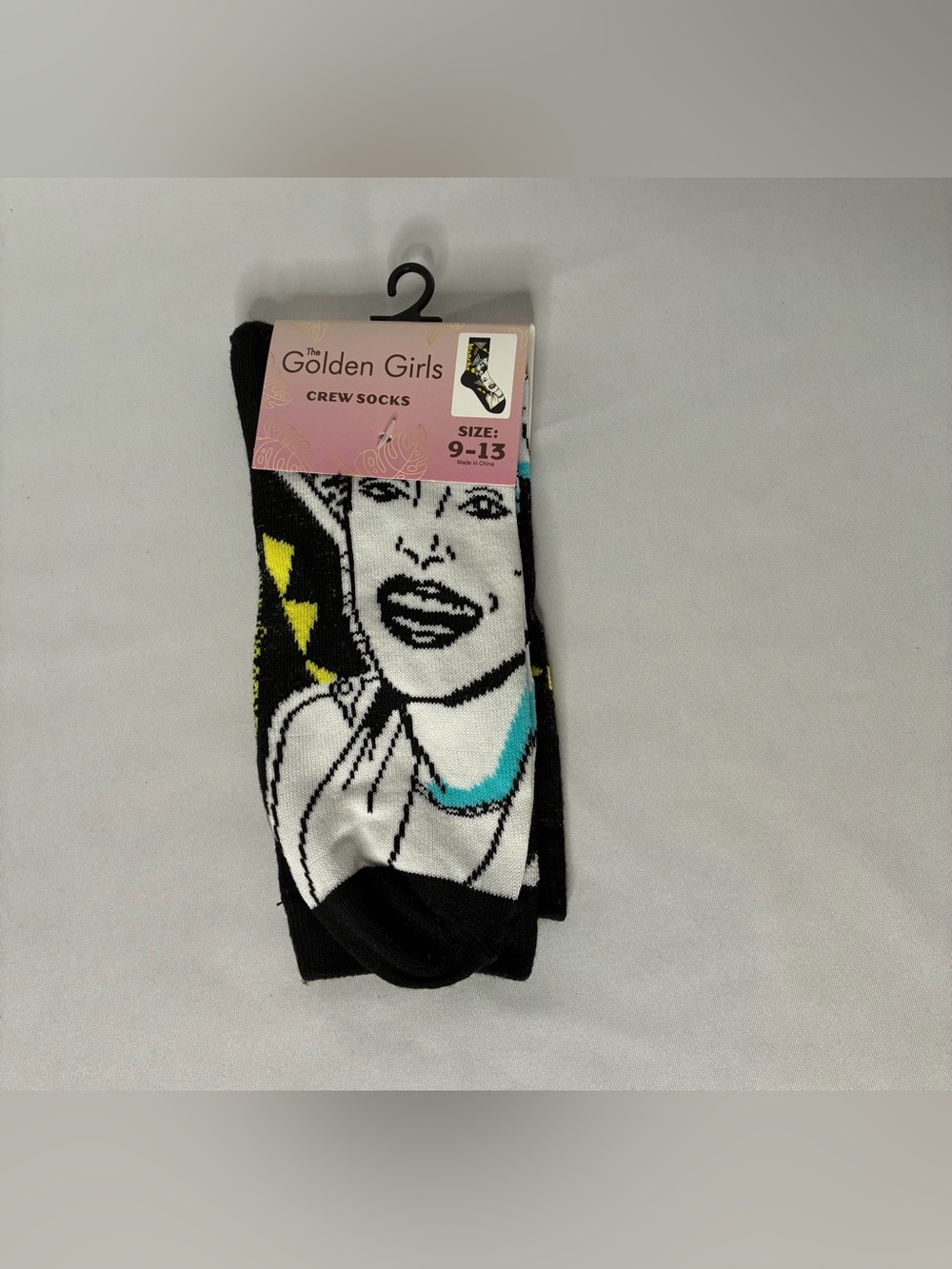 Fun Novelty Socks Featuring Golden Girls Blanche